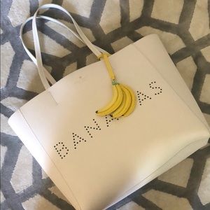 Kate spade white tote